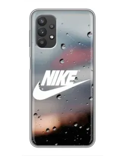 Чехол для Samsung Galaxy A32 с картинкой «Nike в стиле ретро»