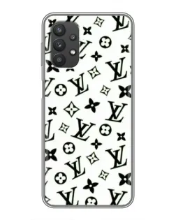 Чехол для Samsung Galaxy A32 с картинкой «Монохромный хаос LV»