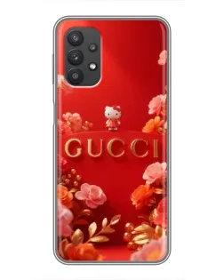Чехол для Samsung Galaxy A32 с картинкой «Gucci — золотой сад»