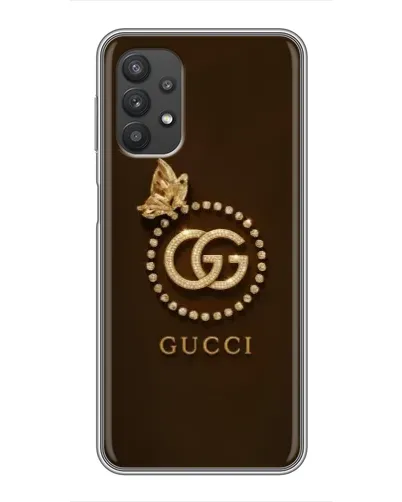 Чехол для Samsung Galaxy A32 с картинкой «Gucci — золотая бабочка»
