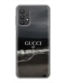 Чехол для Samsung Galaxy A32 с картинкой «Gucci — морской прибой»