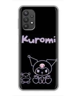 Чехол для Samsung Galaxy A32 с картинкой «Kuromi — черный минимализм» Чехол для Samsung Galaxy A32 с картинкой «Kuromi — черный минимализм»