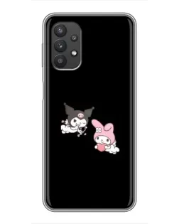 Чехол для Samsung Galaxy A32 с картинкой «My Melody и Kuromi» Чехол для Samsung Galaxy A32 с картинкой «My Melody и Kuromi»