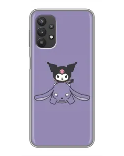 Чехол для Samsung Galaxy A32 с картинкой «Kuromi на лиловом фоне» Чехол для Samsung Galaxy A32 с картинкой «Kuromi на лиловом фоне»