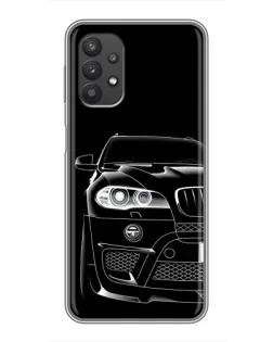 Чехол для Samsung Galaxy A32 с картинкой «Темный силуэт BMW» Чехол для Samsung Galaxy A32 с картинкой «Темный силуэт BMW»