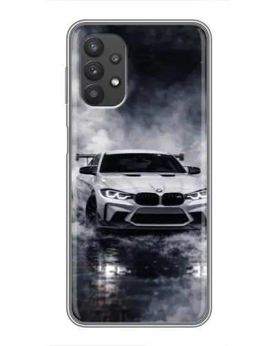 Чехол для Samsung Galaxy A32 с картинкой «BMW сквозь туман»