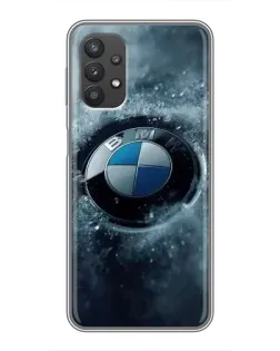 Чехол для Samsung Galaxy A32 с картинкой «Логотип BMW — лед» Чехол для Samsung Galaxy A32 с картинкой «Логотип BMW — лед»