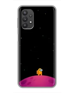 Чехол для Samsung Galaxy A32 с картинкой «Одинокий герой на планете» Чехол для Samsung Galaxy A32 с картинкой «Одинокий герой на планете»