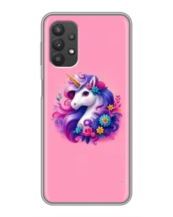 Чехол для Samsung Galaxy A32 с картинкой «Сказочный единорог»