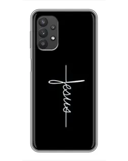 Чехол для Samsung Galaxy A32 с картинкой «Тонкая линия веры»