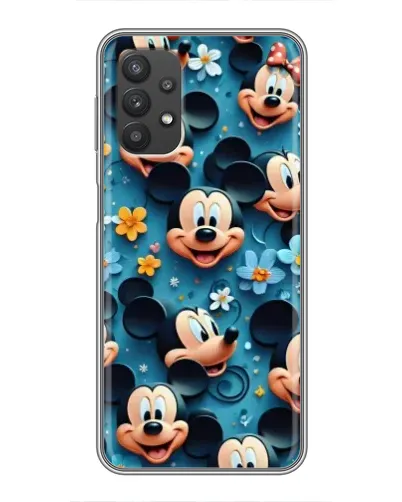 Чехол для Samsung Galaxy A32 с картинкой «Паттерн Микки и Минни» Чехол для Samsung Galaxy A32 с картинкой «Паттерн Микки и Минни»