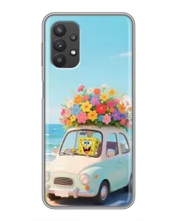 Чехол для Samsung Galaxy A32 с картинкой «Автомобильное путешествие»