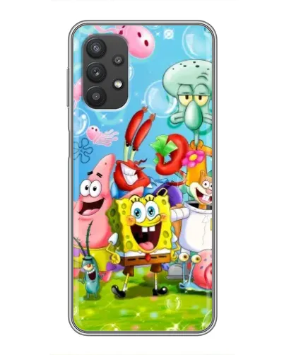 Чехол для Samsung Galaxy A32 с картинкой «Губка Боб и друзья» Чехол для Samsung Galaxy A32 с картинкой «Губка Боб и друзья»