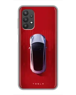 Чехол для Samsung Galaxy A32 с картинкой «Tesla Top View» Чехол для Samsung Galaxy A32 с картинкой «Tesla Top View»