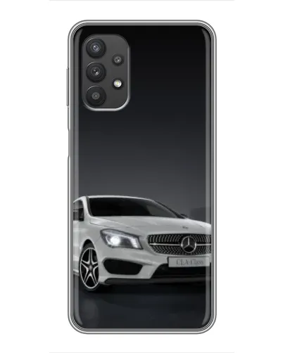 Чехол для Samsung Galaxy A32 с картинкой «Mercedes AMG GT Silver»