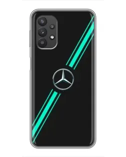 Чехол для Samsung Galaxy A32 с картинкой «Спортивные линии Mercedes» Чехол для Samsung Galaxy A32 с картинкой «Спортивные линии Mercedes»