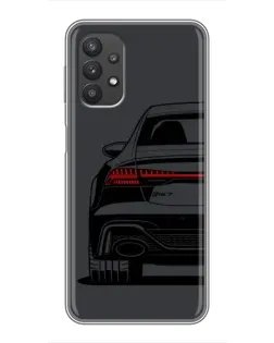 Чехол для Samsung Galaxy A32 с картинкой «Задняя часть Audi — арт»