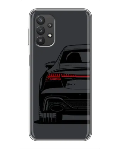 Чехол для Samsung Galaxy A32 с картинкой «Задняя часть Audi — арт»