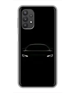 Чехол для Samsung Galaxy A32 с картинкой «Взгляд Audi в темноте»