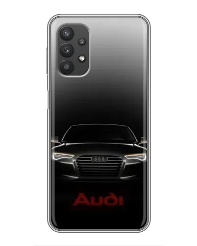 Чехол для Samsung Galaxy A32 с картинкой «Audi — градиентный контур»