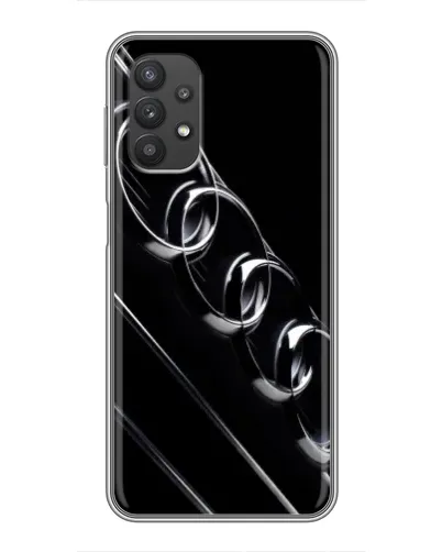 Чехол для Samsung Galaxy A32 с картинкой «Audi — абстрактные кольца»