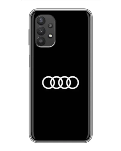 Чехол для Samsung Galaxy A32 с картинкой «Audi White Logo»