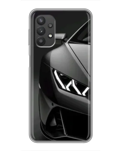 Чехол для Samsung Galaxy A32 с картинкой «Lamborghini фары детализация»