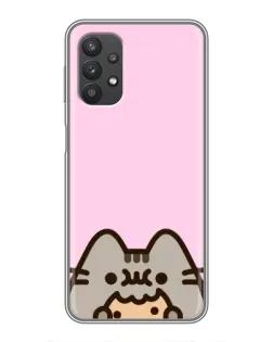 Чехол для Samsung Galaxy A32 с картинкой «Pusheen и печенье» Чехол для Samsung Galaxy A32 с картинкой «Pusheen и печенье»