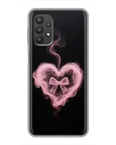 Чехол для Samsung Galaxy A32 с картинкой «Дымчатое сердце»