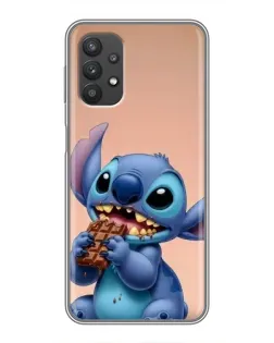 Чехол для Samsung Galaxy A32 с картинкой «Стич ест шоколад» Чехол для Samsung Galaxy A32 с картинкой «Стич ест шоколад»
