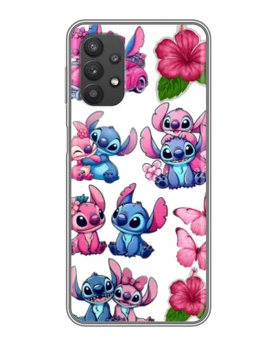 Чехол для Samsung Galaxy A32 с картинкой «Стикеры Stitch и Angel» Чехол для Samsung Galaxy A32 с картинкой «Стикеры Stitch и Angel»