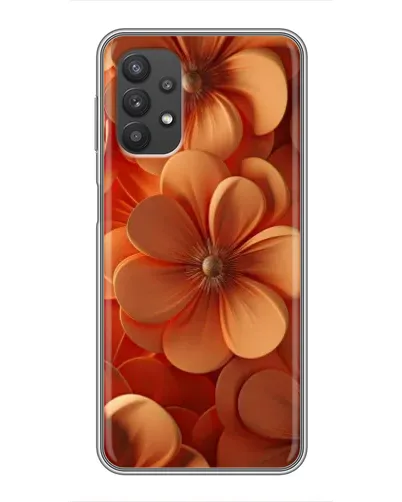 Чехол для Samsung Galaxy A32 с картинкой «Оранжевый макро цветок» Чехол для Samsung Galaxy A32 с картинкой «Оранжевый макро цветок»