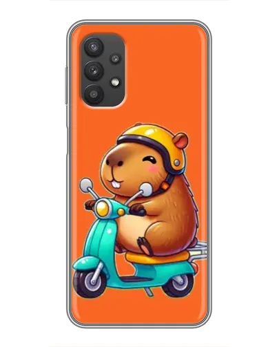 Чехол для Samsung Galaxy A32 с картинкой «Капибара на скутере» Чехол для Samsung Galaxy A32 с картинкой «Капибара на скутере»