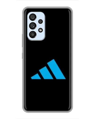 Чехол для Samsung Galaxy A33 (5G) с картинкой «Adidas Cyan Logo» Чехол для Samsung Galaxy A33 (5G) с картинкой «Adidas Cyan Logo»