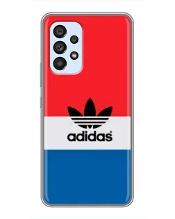 Чехол для Samsung Galaxy A33 (5G) с картинкой «Ретро блоки Adidas» Чехол для Samsung Galaxy A33 (5G) с картинкой «Ретро блоки Adidas»