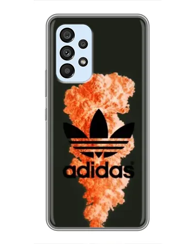 Чехол для Samsung Galaxy A33 (5G) с картинкой «Оранжевый дым Adidas» Чехол для Samsung Galaxy A33 (5G) с картинкой «Оранжевый дым Adidas»