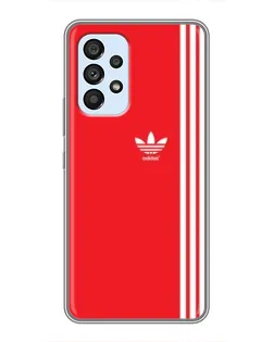 Чехол для Samsung Galaxy A33 (5G) с картинкой «Красный минимализм Adidas» Чехол для Samsung Galaxy A33 (5G) с картинкой «Красный минимализм Adidas»