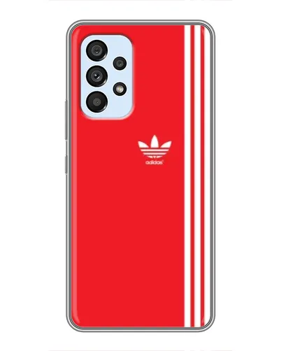 Чехол для Samsung Galaxy A33 (5G) с картинкой «Красный минимализм Adidas» Чехол для Samsung Galaxy A33 (5G) с картинкой «Красный минимализм Adidas»