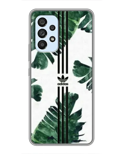 Чехол для Samsung Galaxy A33 (5G) с картинкой «Пальмовые листья адидас» Чехол для Samsung Galaxy A33 (5G) с картинкой «Пальмовые листья адидас»