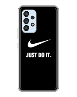 Чехол для Samsung Galaxy A33 (5G) с картинкой «Классический принт Nike» Чехол для Samsung Galaxy A33 (5G) с картинкой «Классический принт Nike»
