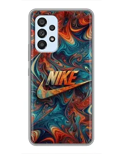 Чехол для Samsung Galaxy A33 (5G) с картинкой «Nike в абстракции» Чехол для Samsung Galaxy A33 (5G) с картинкой «Nike в абстракции»