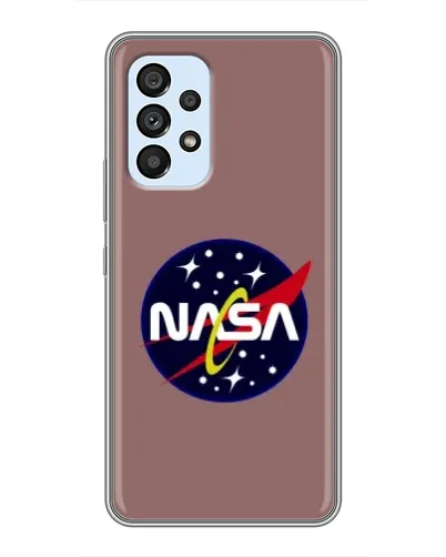 Чехол для Samsung Galaxy A33 (5G) с картинкой «NASA — ретро космос» Чехол для Samsung Galaxy A33 (5G) с картинкой «NASA — ретро космос»