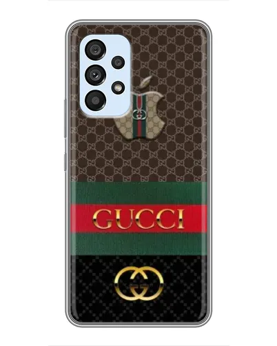 Чехол для Samsung Galaxy A33 (5G) с картинкой «Gucci — брендированный десерт»