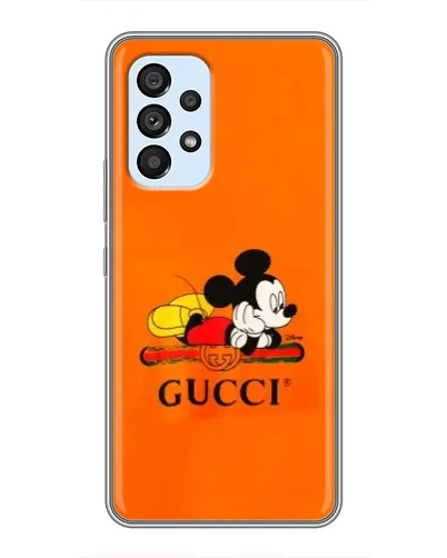 Чехол для Samsung Galaxy A33 (5G) с картинкой «Микки Маус Gucci — оранж» Чехол для Samsung Galaxy A33 (5G) с картинкой «Микки Маус Gucci — оранж»