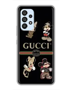 Чехол для Samsung Galaxy A33 (5G) с картинкой «Gucci — герои Disney и монограмма» Чехол для Samsung Galaxy A33 (5G) с картинкой «Gucci — герои Disney и монограмма»
