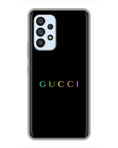Чехол для Samsung Galaxy A33 (5G) с картинкой «Gucci — неоновый минимализм» Чехол для Samsung Galaxy A33 (5G) с картинкой «Gucci — неоновый минимализм»