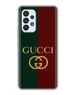 Чехол для Samsung Galaxy A33 (5G) с картинкой «Gucci — темно-зеленый градиент» Чехол для Samsung Galaxy A33 (5G) с картинкой «Gucci — темно-зеленый градиент»