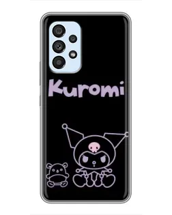 Чехол для Samsung Galaxy A33 (5G) с картинкой «Kuromi — черный минимализм» Чехол для Samsung Galaxy A33 (5G) с картинкой «Kuromi — черный минимализм»