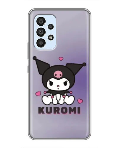 Чехол для Samsung Galaxy A33 (5G) с картинкой «Kuromi — фиолетовый арт» Чехол для Samsung Galaxy A33 (5G) с картинкой «Kuromi — фиолетовый арт»