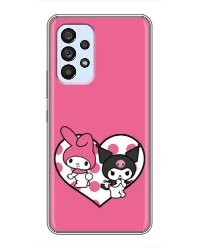 Чехол для Samsung Galaxy A33 (5G) с картинкой «Kuromi и My Melody» Чехол для Samsung Galaxy A33 (5G) с картинкой «Kuromi и My Melody»